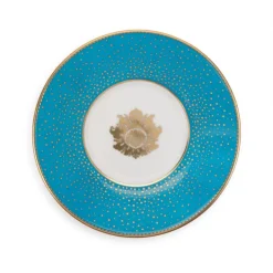 Royal Collection Shop Acanthus Turquoise Coffee Cup And Saucer* Cups & Saucers