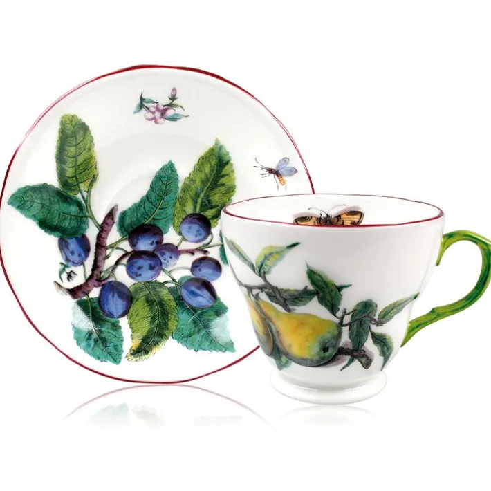 Royal Collection Shop Chelsea Porcelain Coffee Cup & Saucer* Teaware